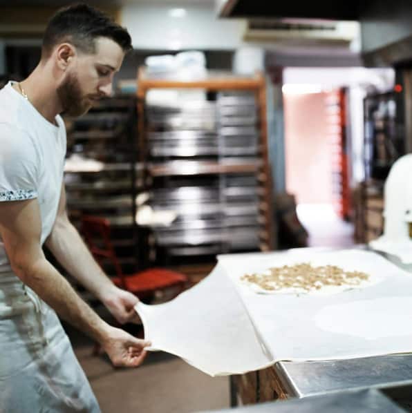 Mark Delevski at work (Photograph: Julie Renouf)