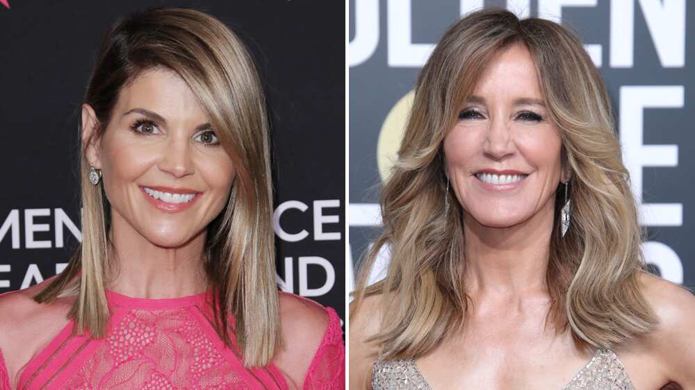Diễn viên Felicity Huffman (phải) và Lori Loughlin là hai trong số các phụ huynh giàu có dính líu vào đường dây chạy trường