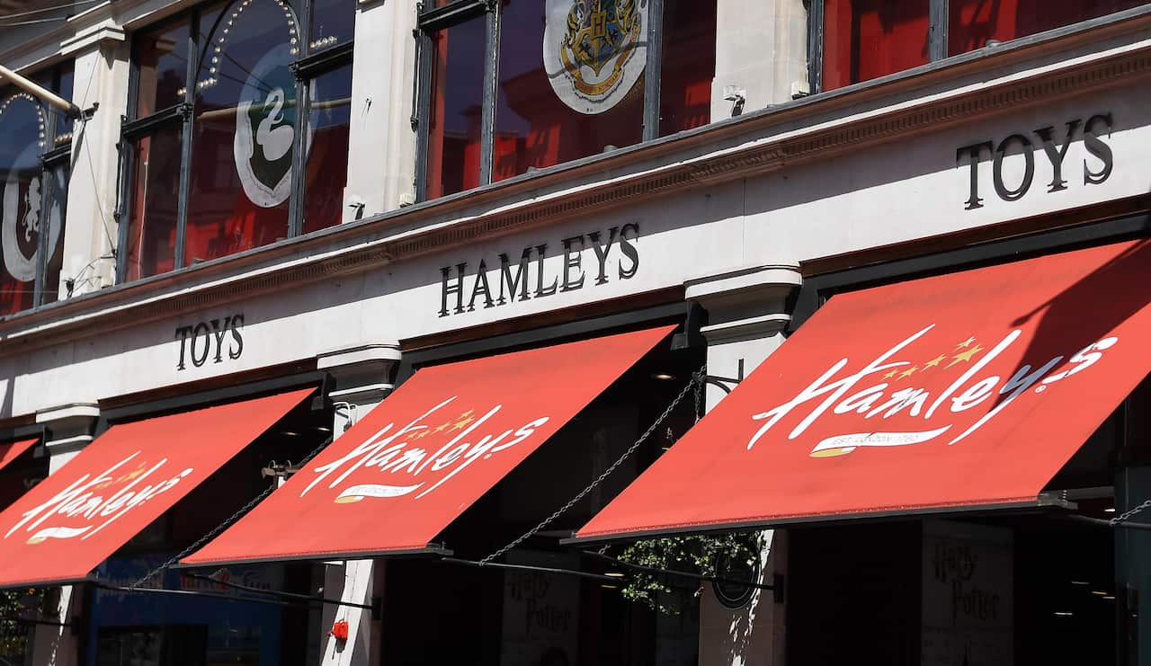 Hamleys toy store in London.