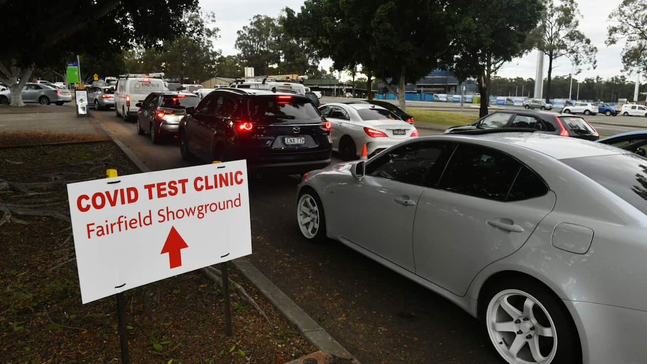 COVID TEST CLINIC FAIRFIELD SHOWGROUND NSW
