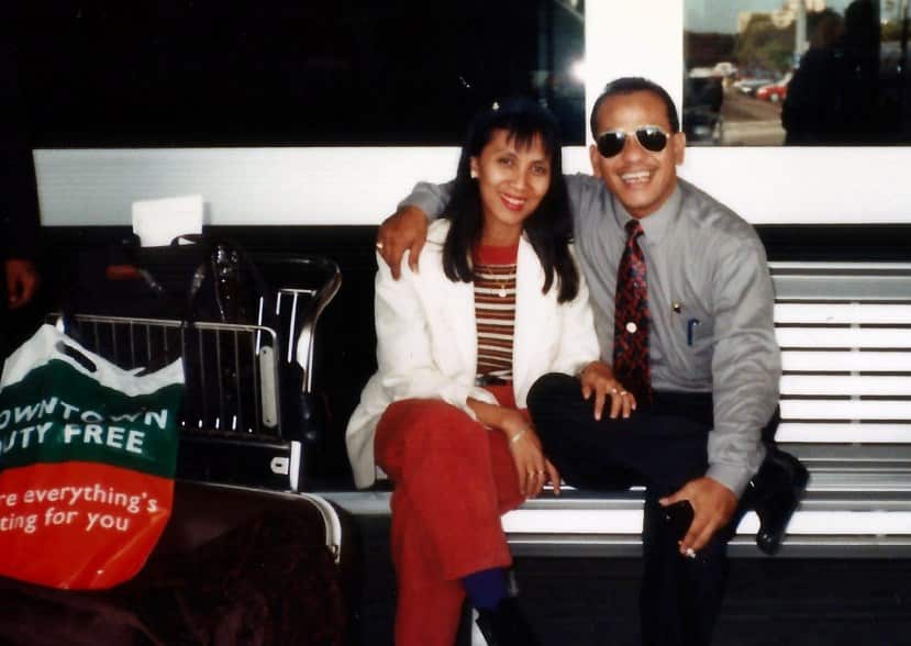 Wendy in the airport