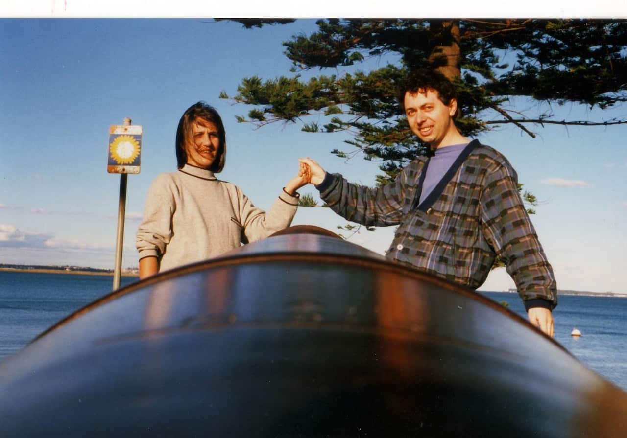 Lidija Berberu and partner
