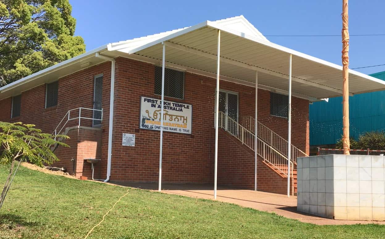 The first Sikh Temple of Australia 