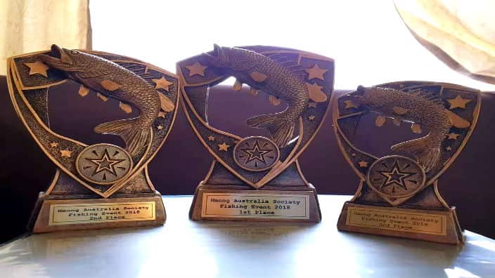Fishing competition  2018 trophies