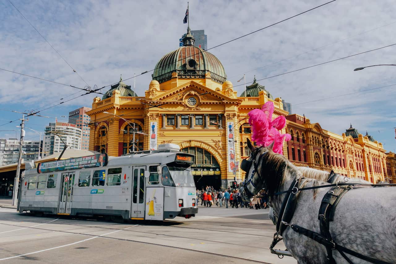 Flinders station
