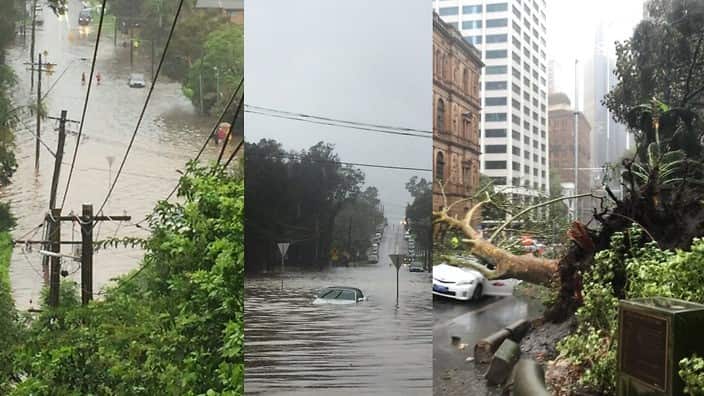 Wild weather warning for South East Australia