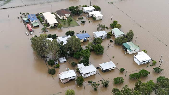 From photo archive: floods in Queensland 