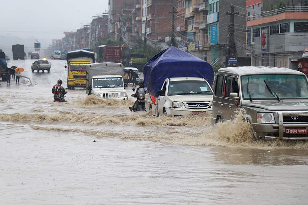 Floods and landslide continues in Nepal amid heavy monsoon rainfall