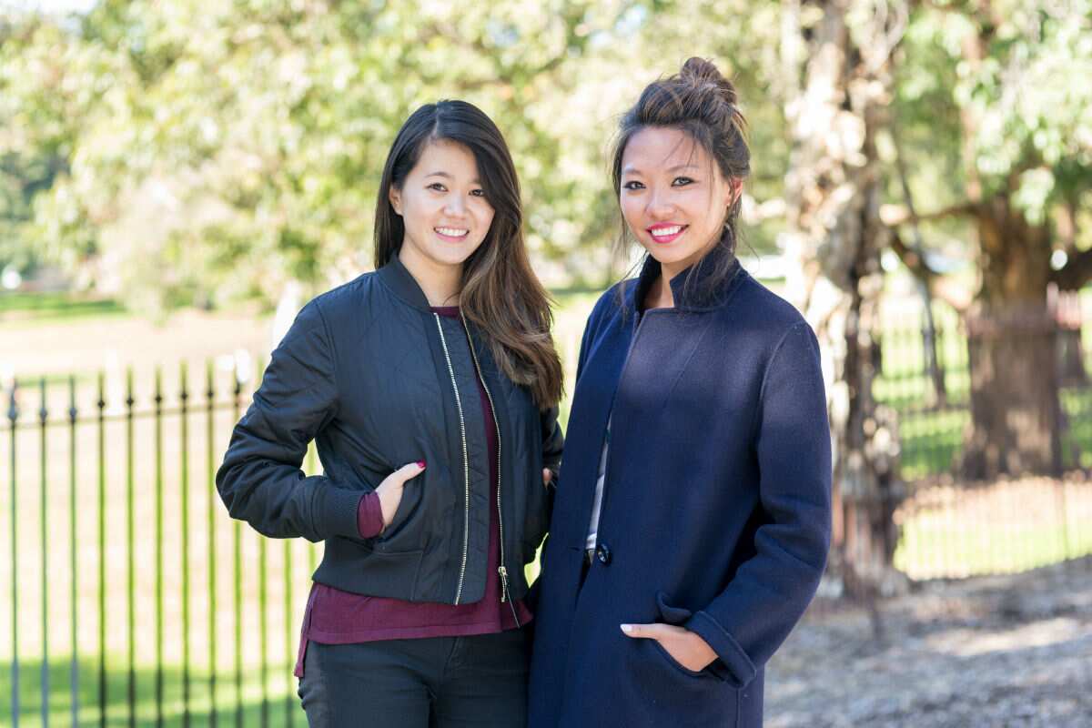 Share with Oscar co-founders Lisa Qi (right) and Louise Chen.
