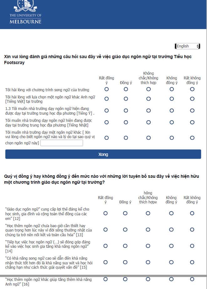 2019 Survey of Footscray Primary School - p2