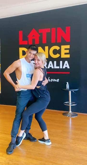 Thai ballroom dancer 