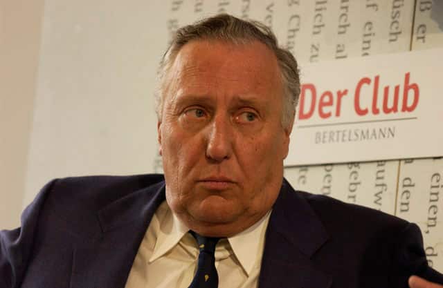                           British author Frederick Forsyth    