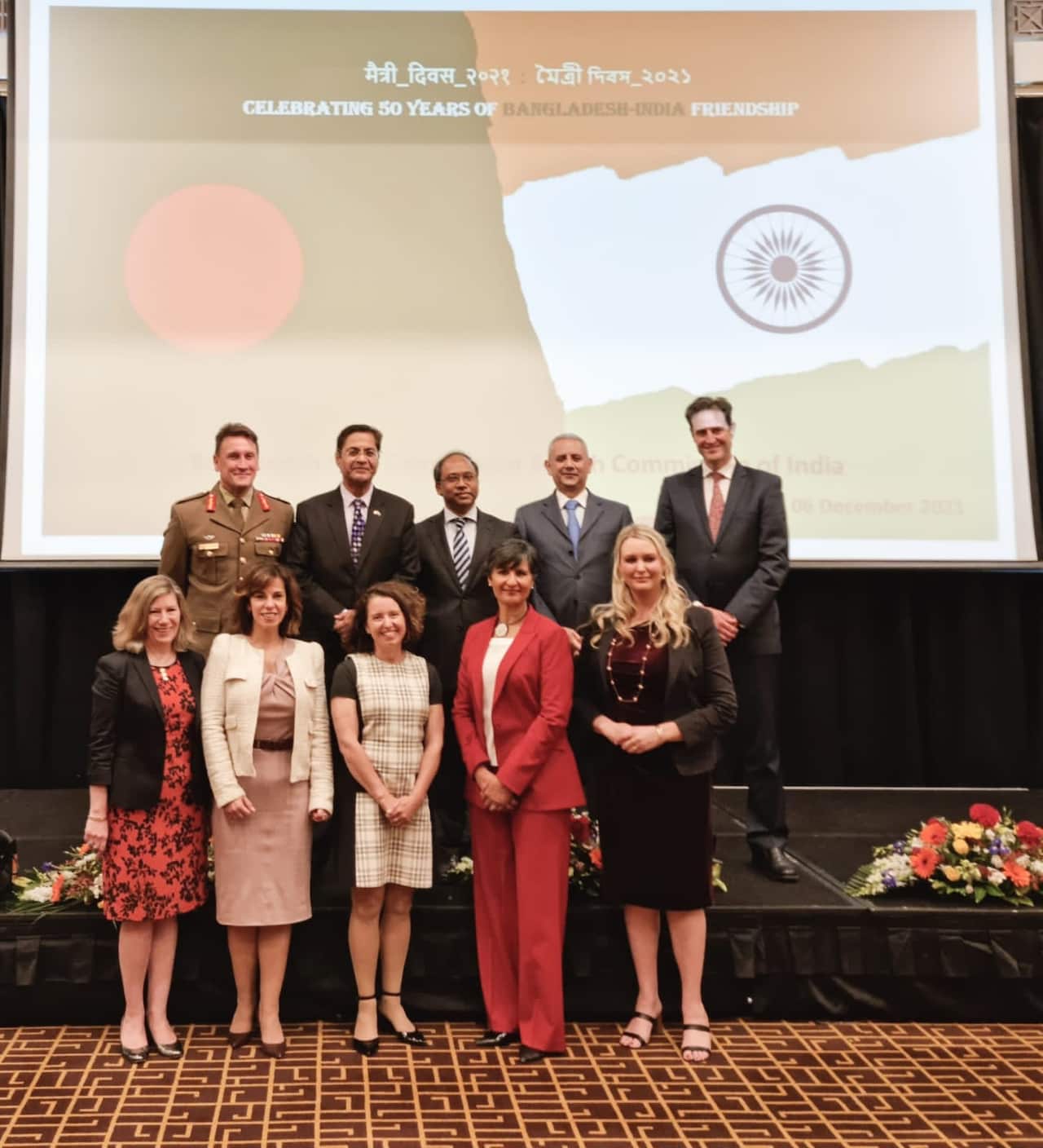 Friends from Australian Government diplomatic corp and communities.