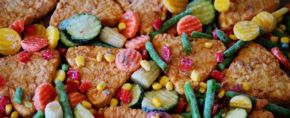 Frozen vegetables