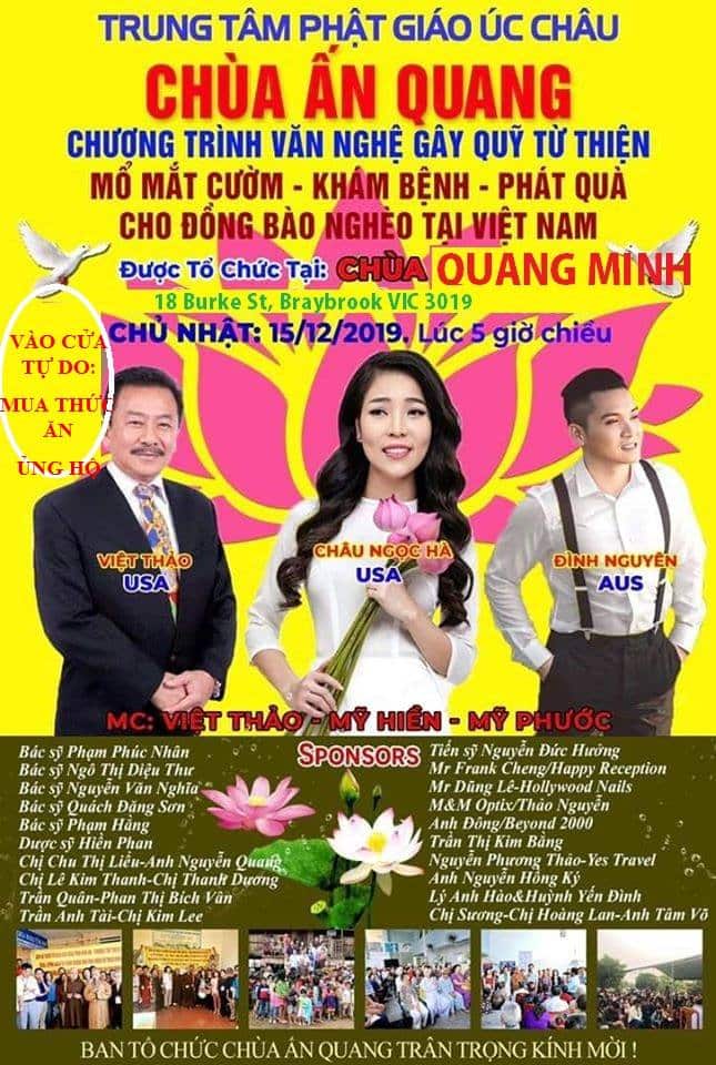 Thông báo Chùa Ấn Quang