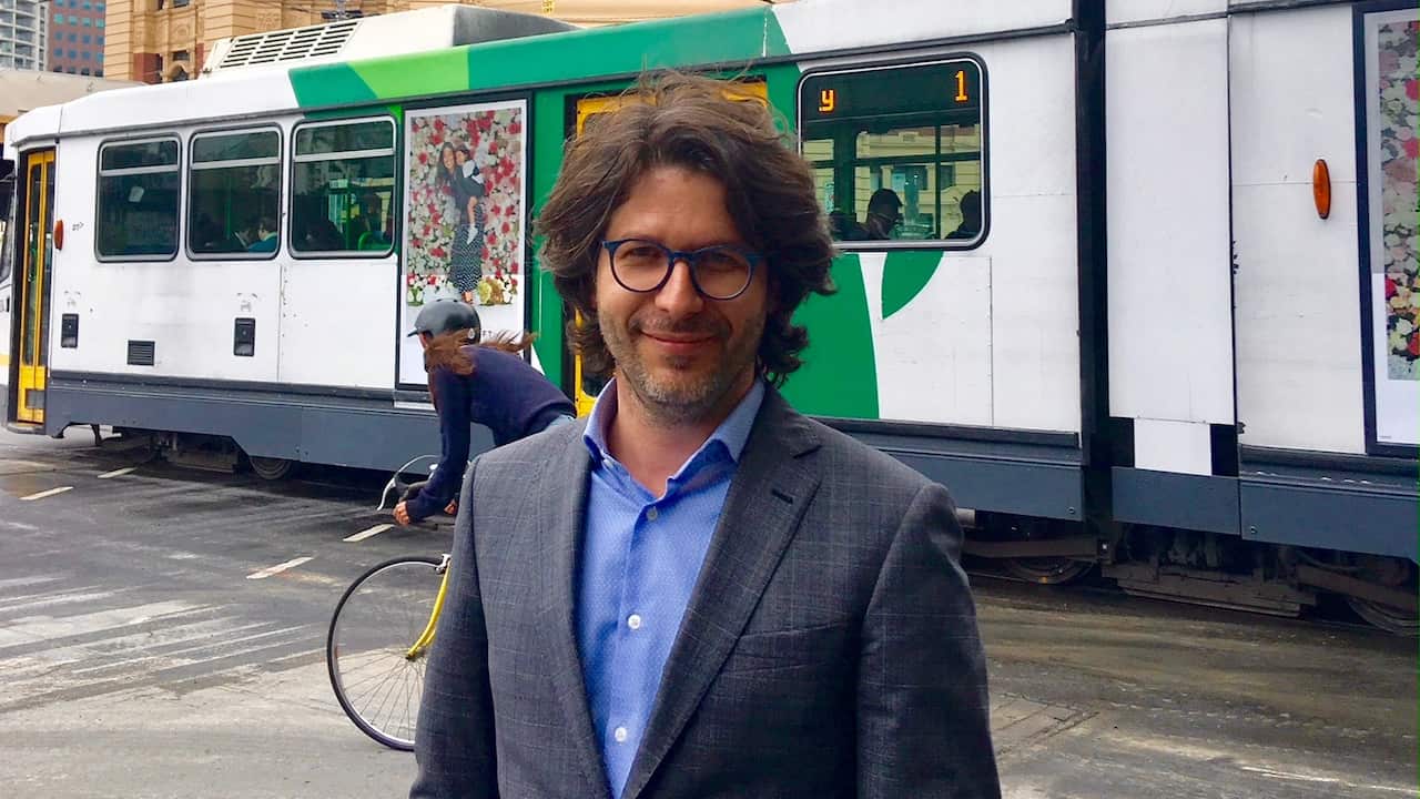 Alberto Furlan in Melbourne, where he now resides