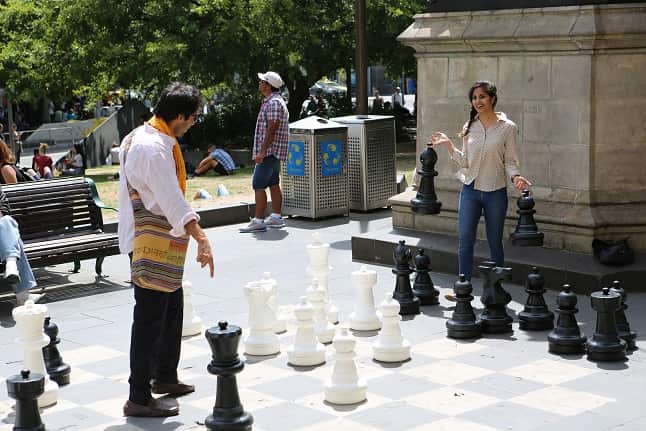 Scene from the movie