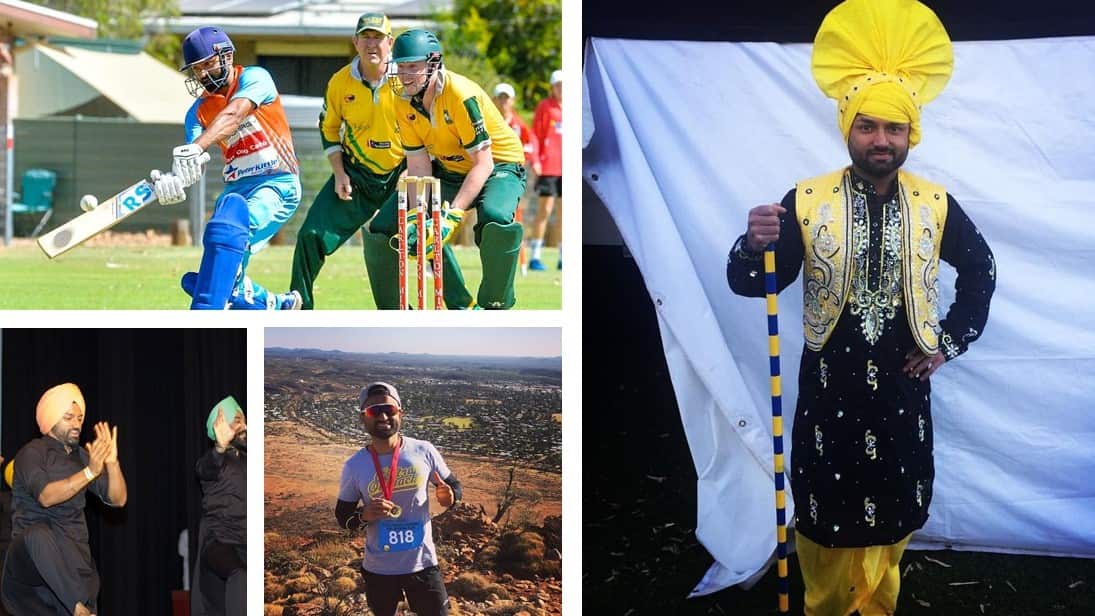 Mr Ralh participates in various sports and cultural activities in Alice Springs.