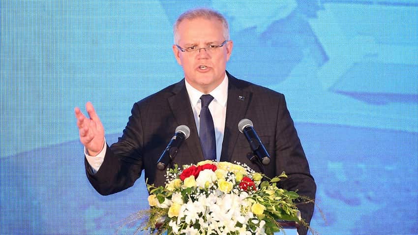 Prime Minister Scott Morrison will use his presecne at the G-7 summit in France to push for countries to take further action against terrorist and other violent extremist material on social media.