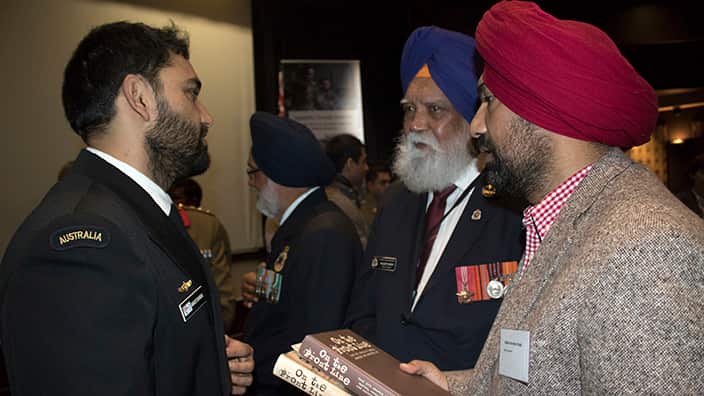 Lt. cdr. Amarjit Singh, ADF