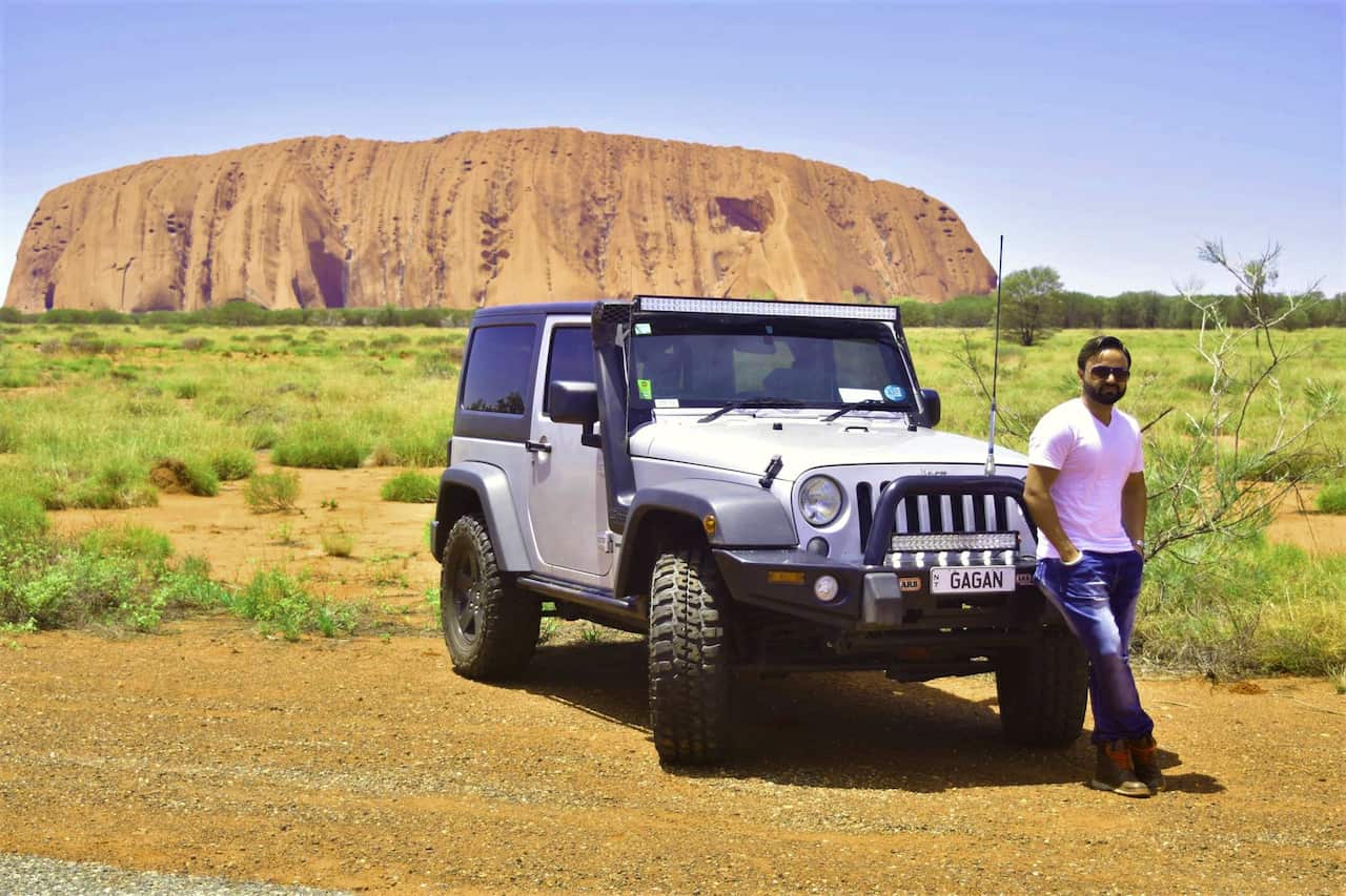 Mr Ralh frequently travels to Uluru, also known as Ayers Rock, situated in central Australia approximately 470 kms from Alice Springs.
