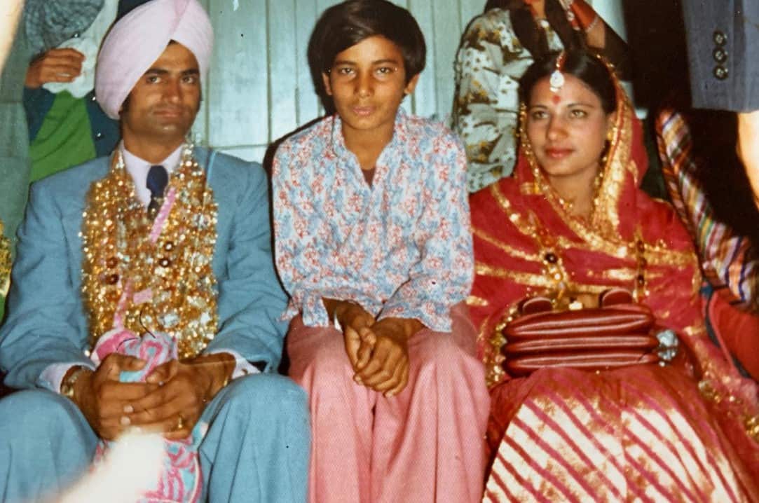 Mr and Mrs Sondhu got married in 1976 in Punjab, India
