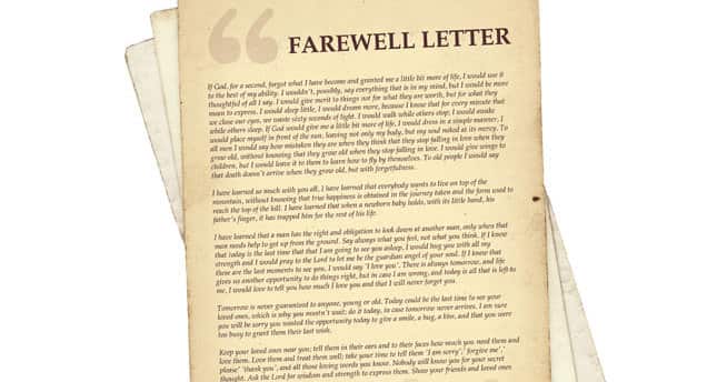 Gabriel Garcia Marquez- the fake farewell letter