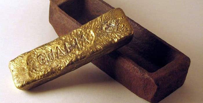 Most gold bars at Gwalia are typically worth $1 million, with some of the highest purity gold in the country averaging around 92 per cent. 