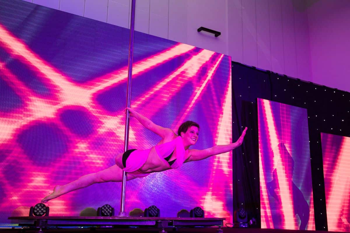 Czech pole dancer, Daniela Pecinova