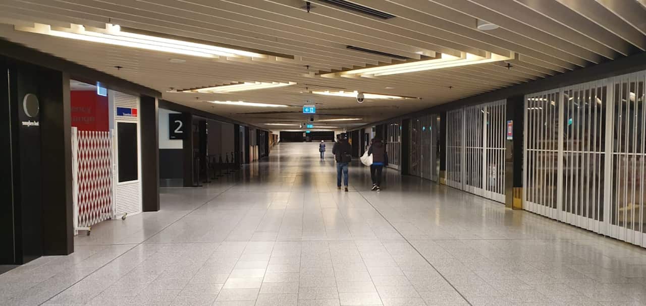 Un'immagine dell'aeroporto di Melbourne Tullamarine