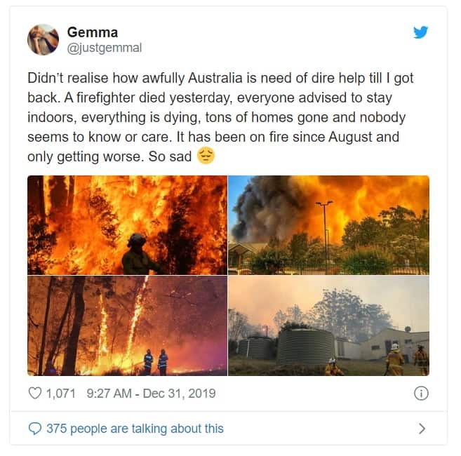 bushfires