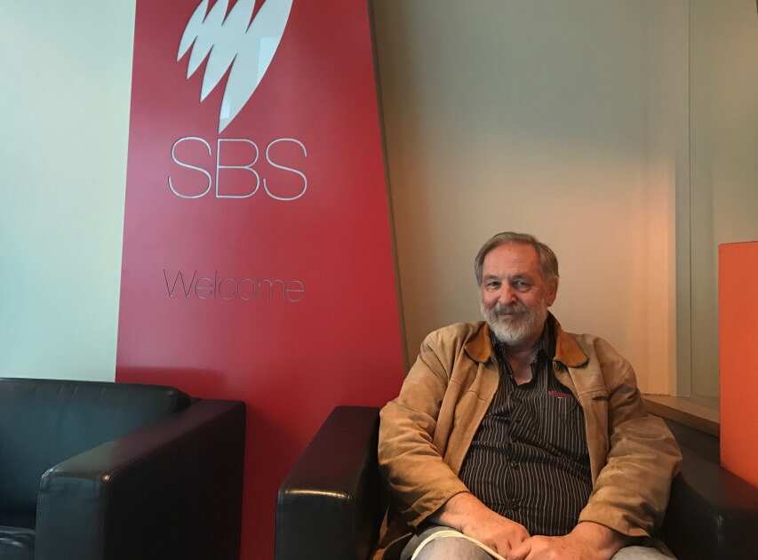 Gerhard Rüdiger zu Gast im SBS-Studio in Melbourne