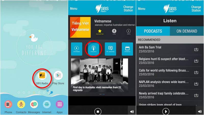 SBS Radio app