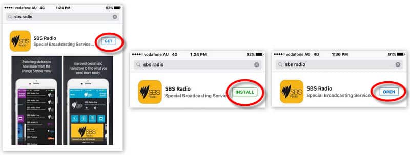 SBS Radio app