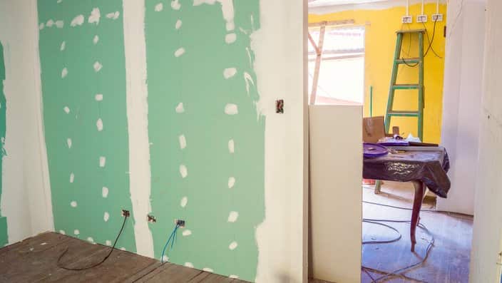 What you should look for when buying a partially renovated house.