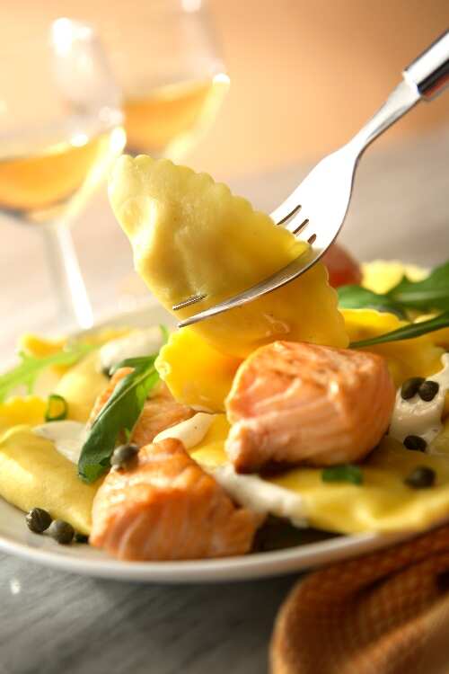 "Il salmone australiano è buonissimo" ha detto Mirko Grillini, ed è perfetto per i primi piatti di quest'estate.