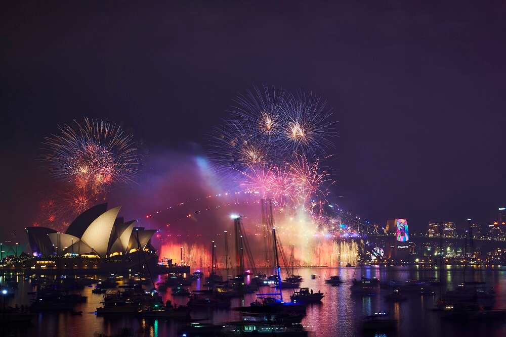 City Of Sydney Celebrates New Year's Eve 2018