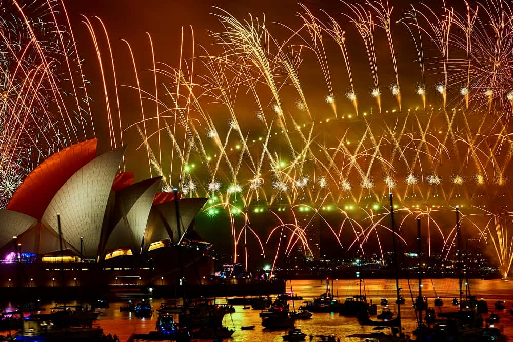 City Of Sydney Celebrates New Year's Eve 2018