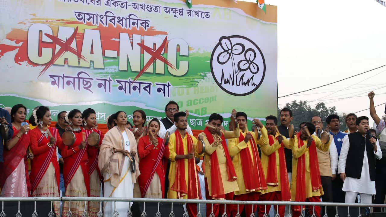 Protests Against CAA And NRC In Kolkata
