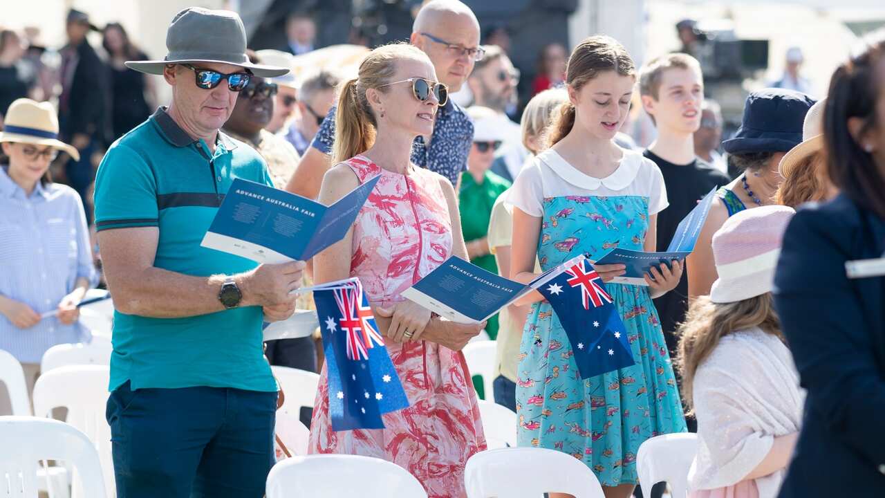 Australian Citizens, Citizenship ceremony 