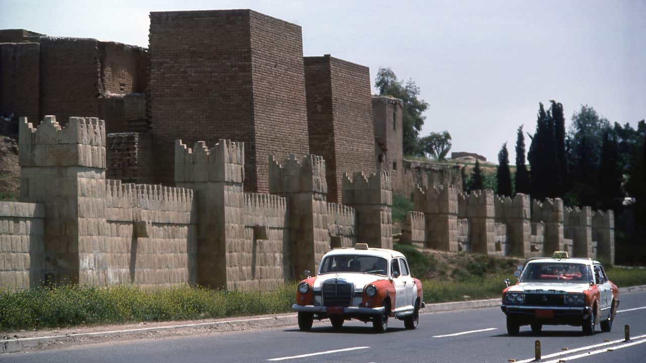 The wall of Nineveh