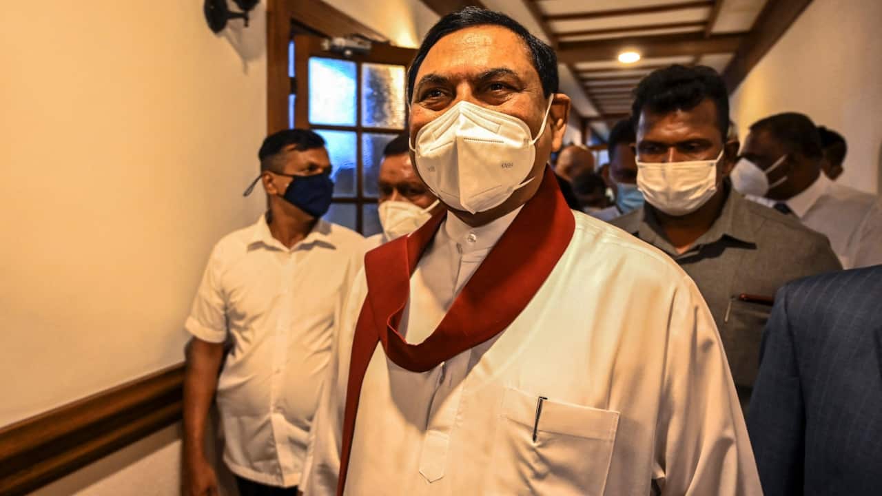 Sri Lankas former Minister of Finance, Basil Rajapaksa 