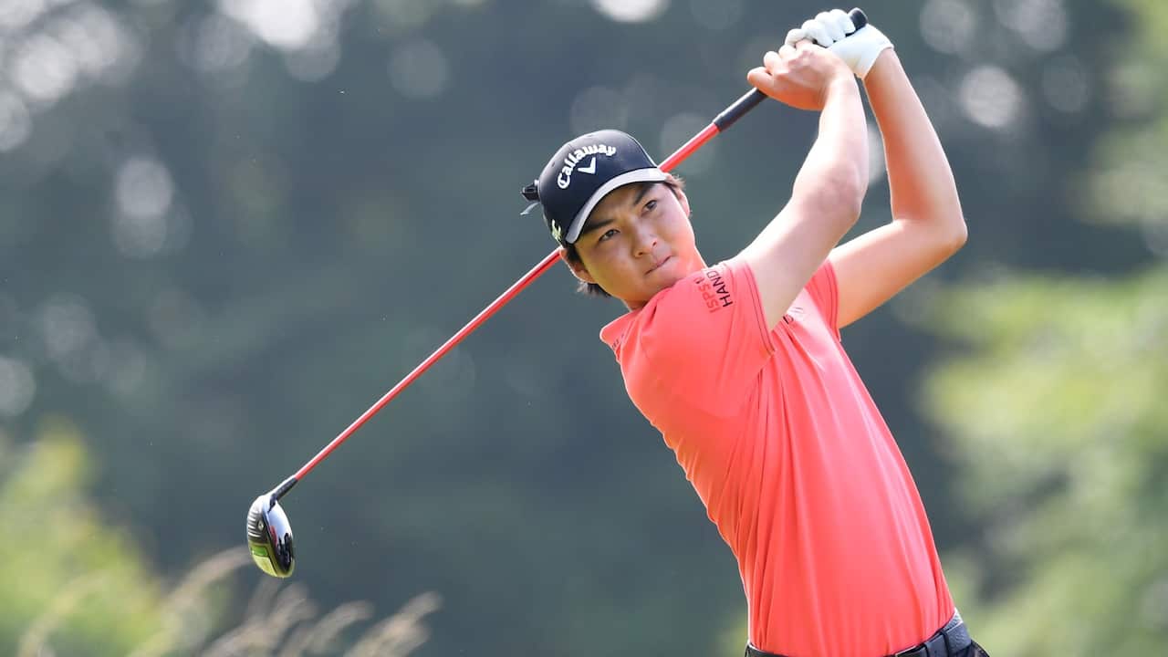 NORTH BERWICK, SCOTLAND - JULY 10: Min-Woo Lee is pictured during day three of the abrdn Scottish Open at the Renaissance Club on July 10, 2021, in North Berwick, Scotland.
