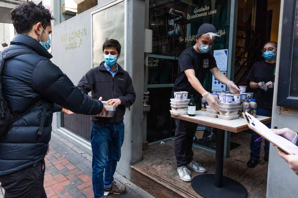 Charities Work To Provide Food For People In Need During Melbourne Lockdown 
