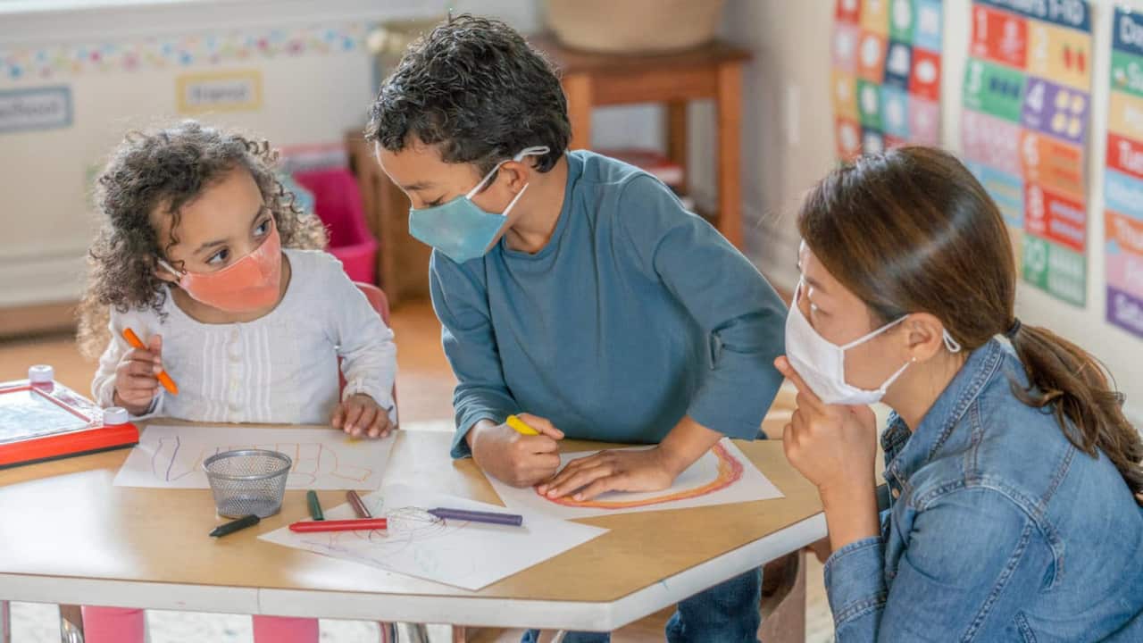 How masks could affect speech and language development in children