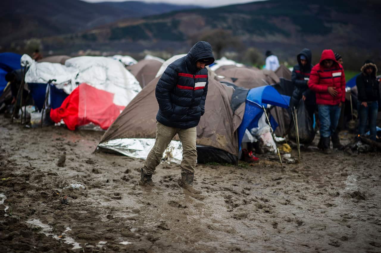 Tabanovce migrant camp