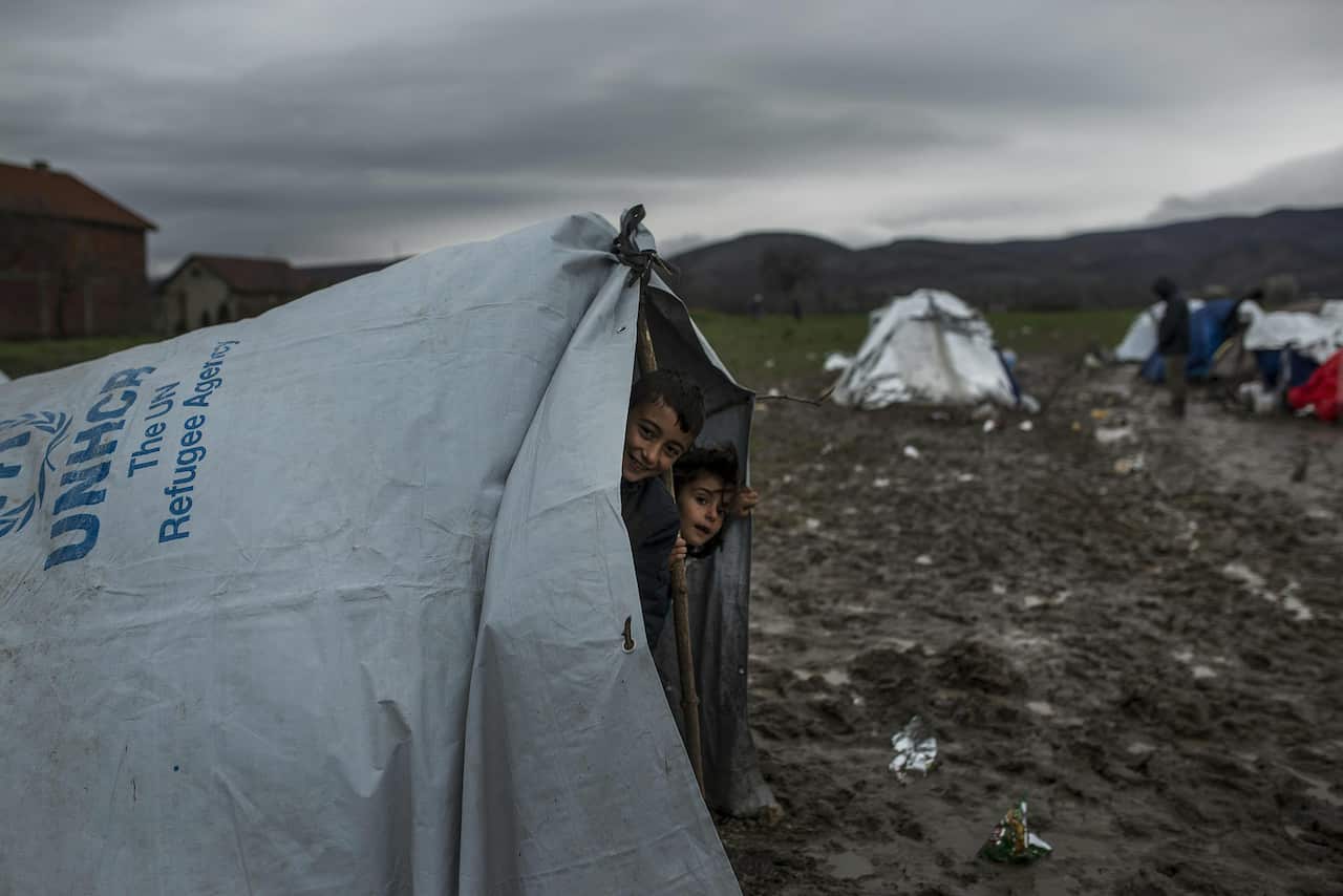 Tabanovce migrant camp