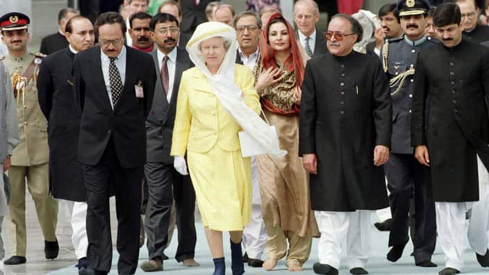 Queen Shah Faisal Mosque Queen Elizabeth II