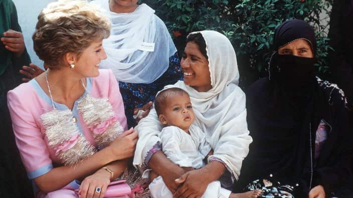 Princess Diana visit to Pakistan