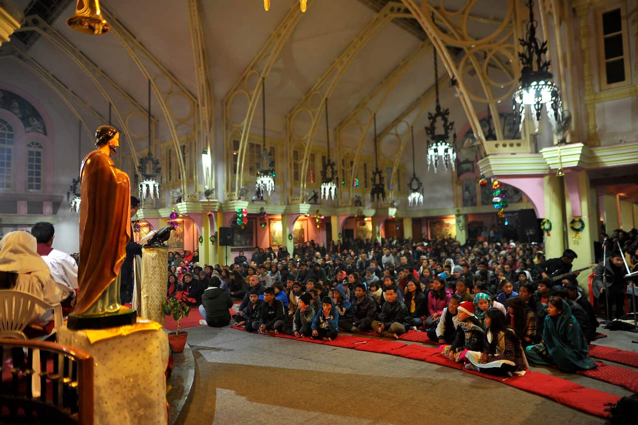 Christmas EVE Celebrated in Nepal